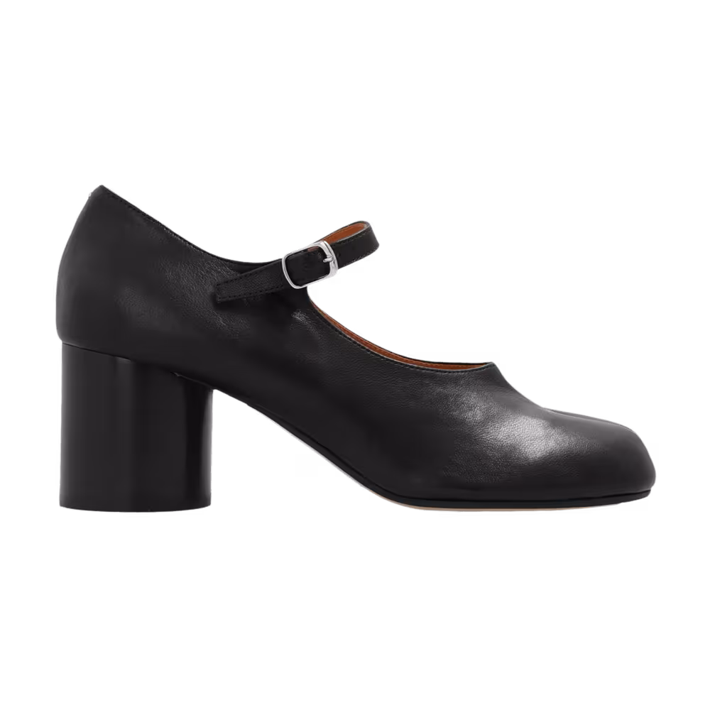 Maison Margiela Women's Tabi Mary-Jane Pump Black