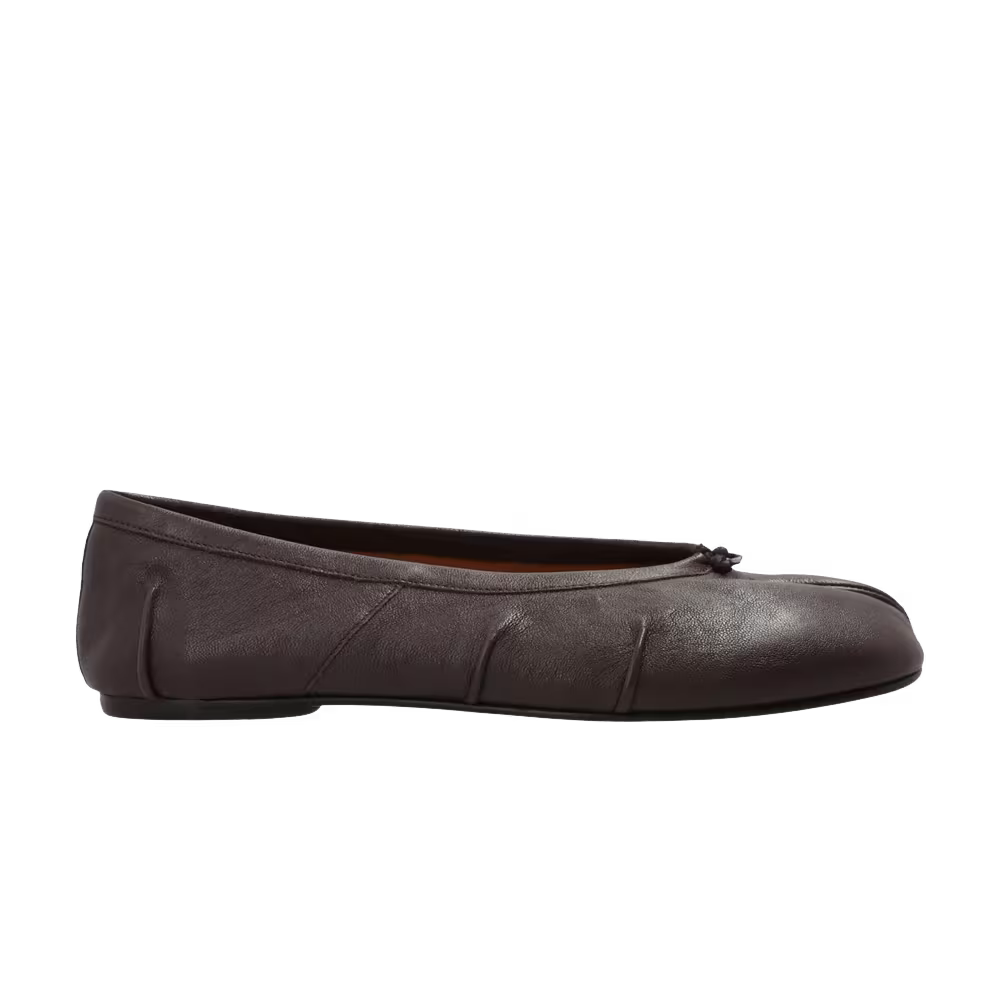 Maison Margiela Women's Tabi Ballerina New Ballet Shoe Moka