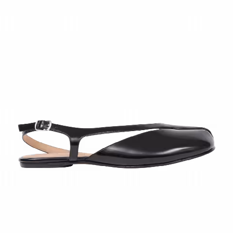 Maison Margiela Wmns Tabi Flat Slingback Sandal 'Black'