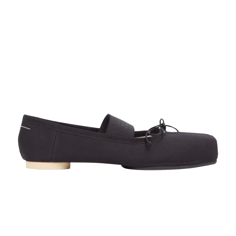 MM6 Maison Margiela Women's Anatomic Ballerinas Black