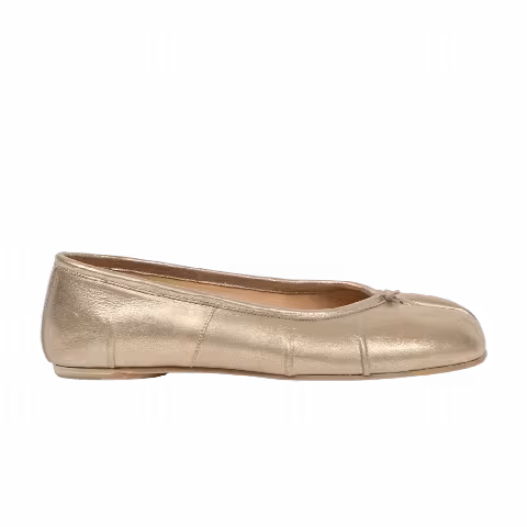 Maison Margiela Wmns New Tabi Ballerina 'Cream Gold'