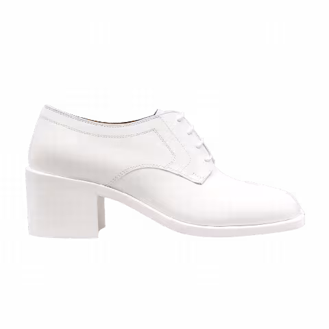 Maison Margiela Wmns Tabi Mid Heel Derby 'White'