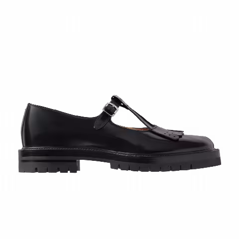 Maison Margiela Wmns Tabi County Mary Jane Loafer 'Black'