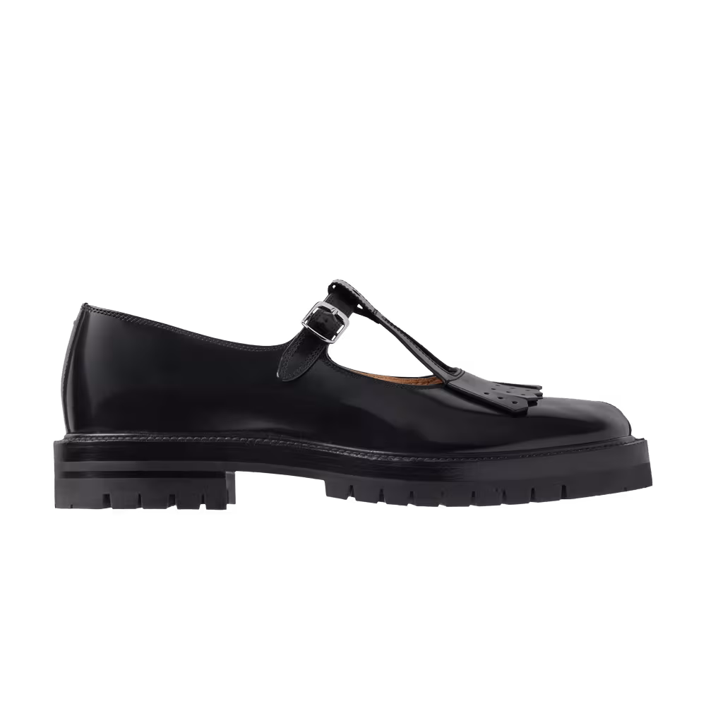 Maison Margiela Women's Tabi County Mary Jane Loafer Black