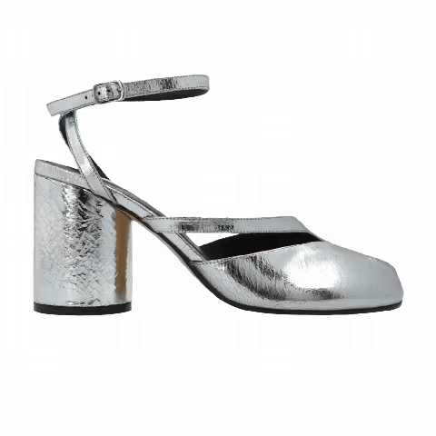 Maison Margiela Wmns Tabi Pump Sandal 'Silver'