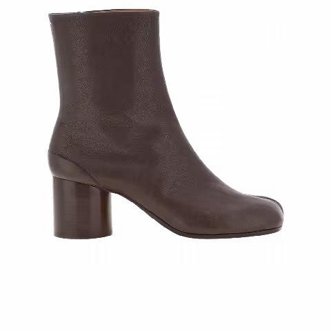 Maison Margiela Wmns Tabi Leather Ankle Boot 'Brown'