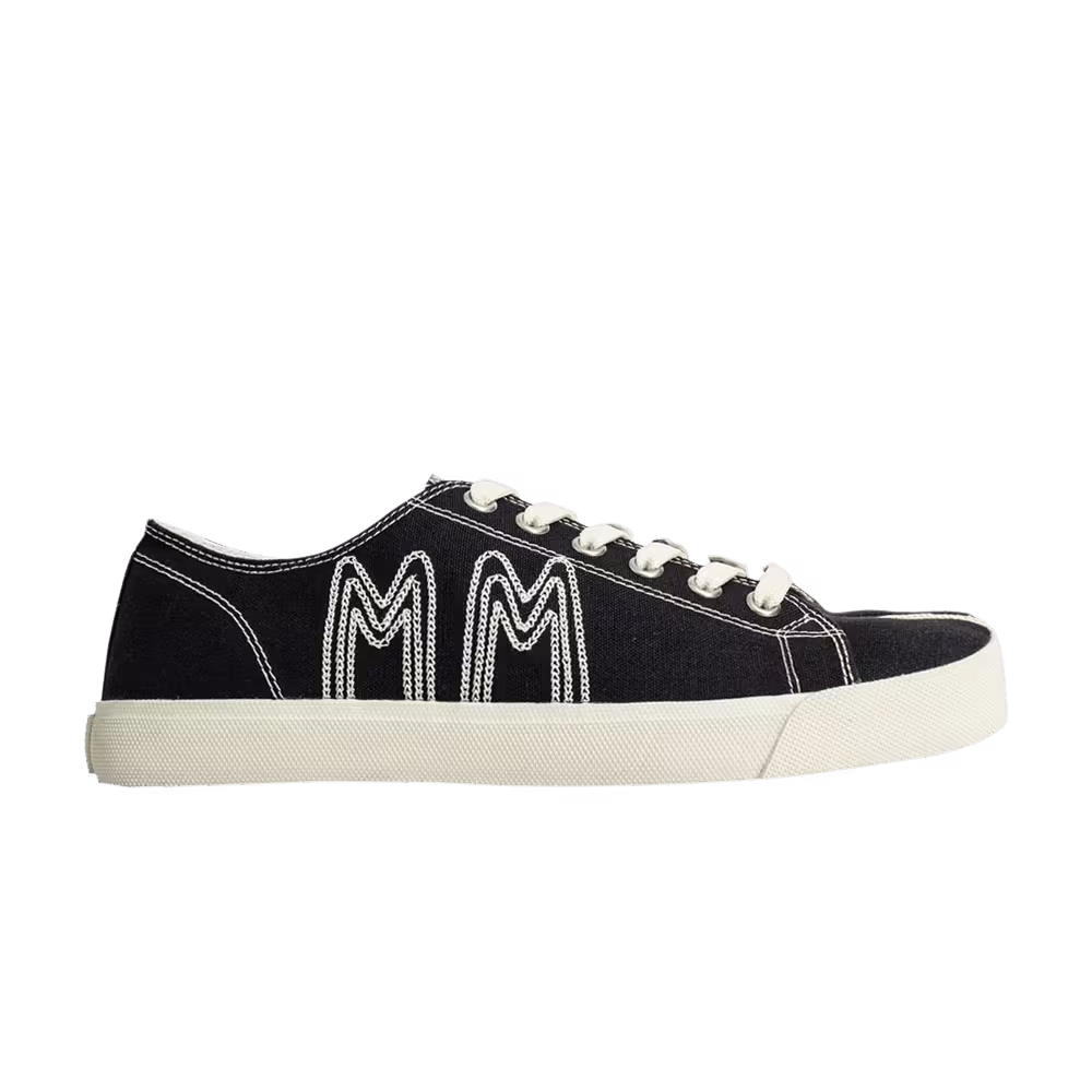Maison Margiela Tabi Embroidered Logo - Black