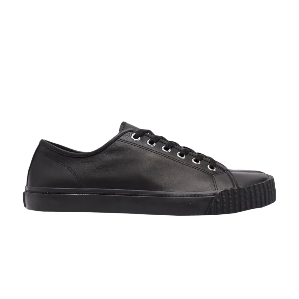 Maison Margiela Tabi Leather Low Black