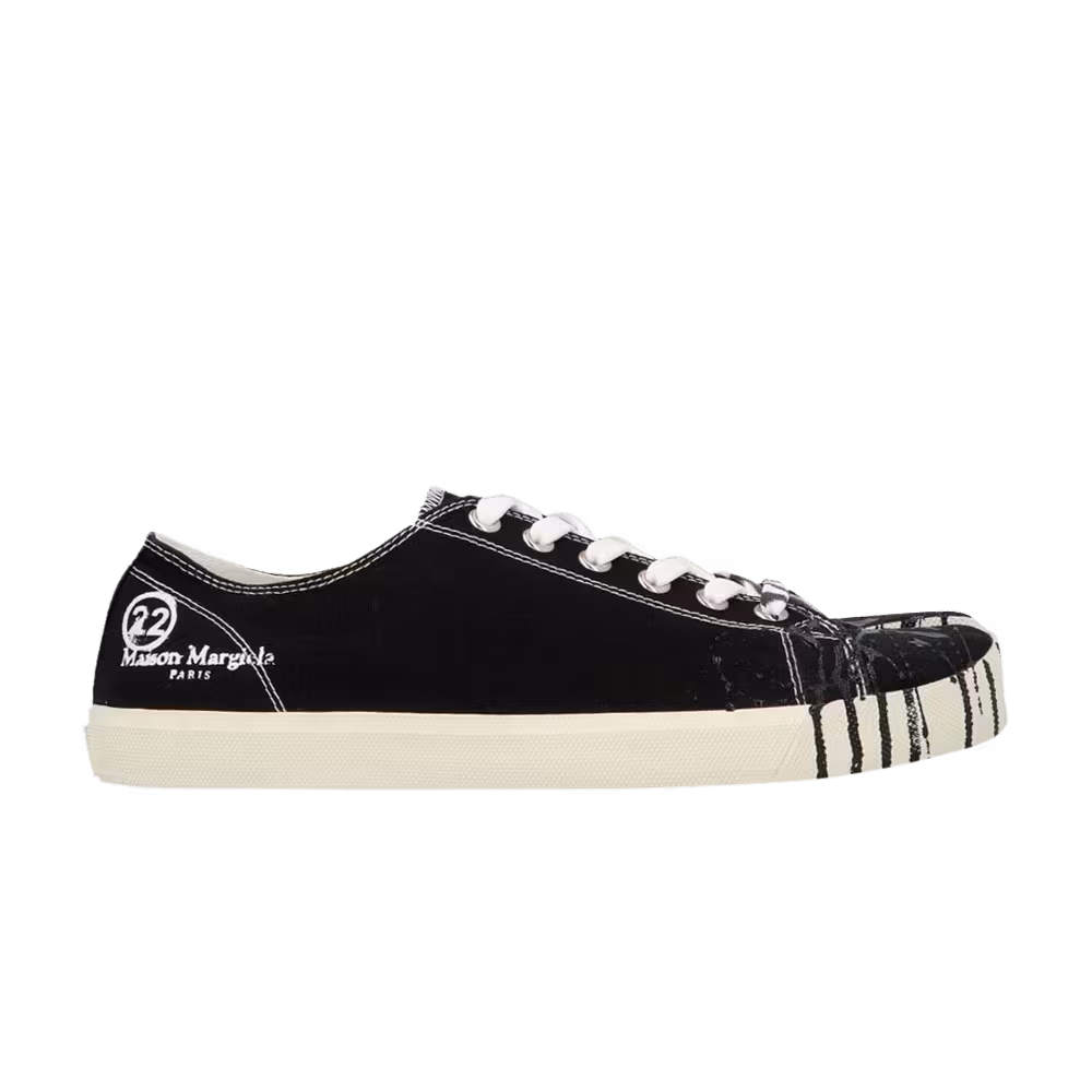 Maison Margiela Tabi Canvas Low Black