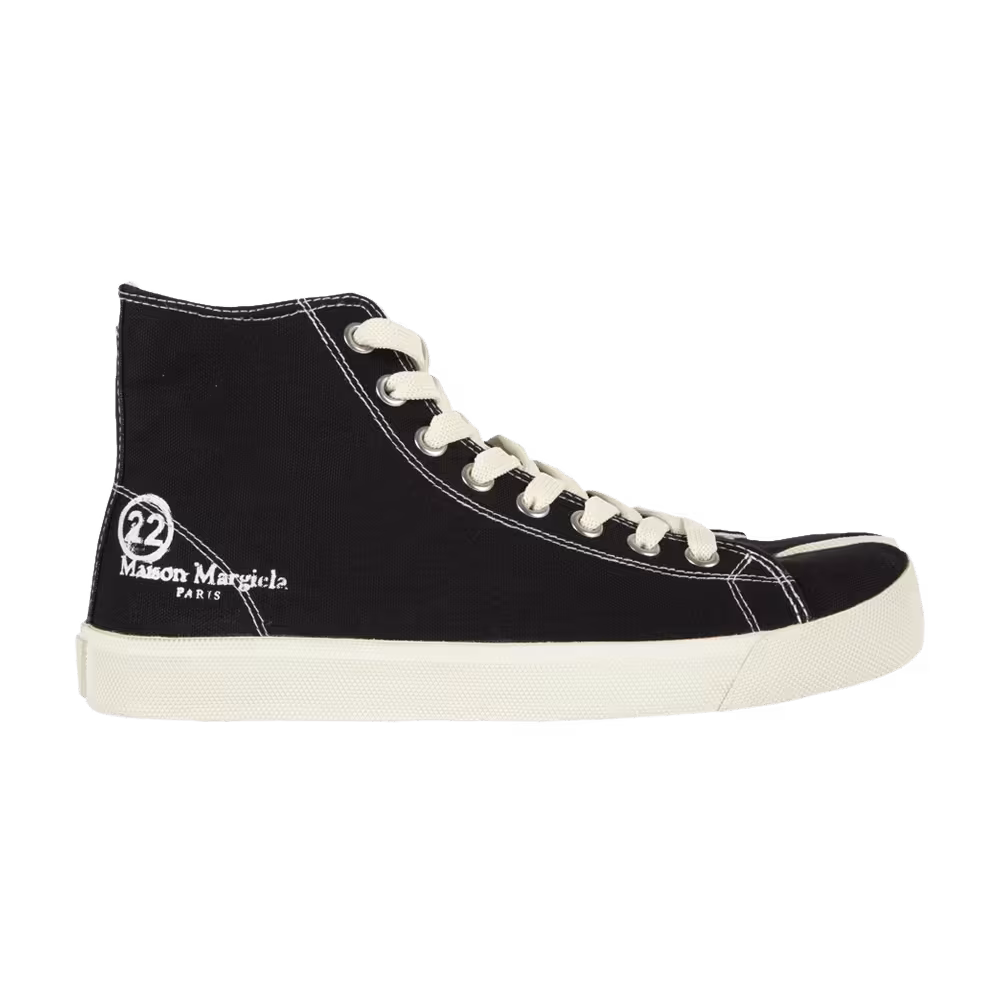 Maison Margiela Tabi High Black White