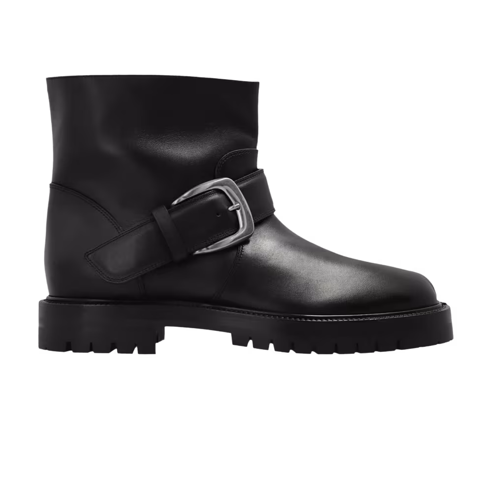 Maison Margiela Tabi County Buckle Ankle Boot Black