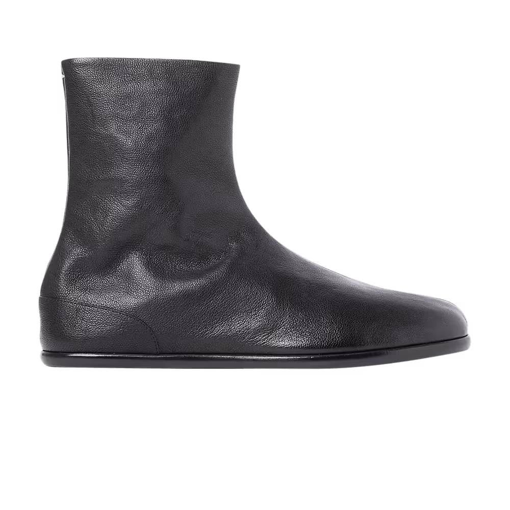Maison Margiela Tabi Ankle Flat Boot Black