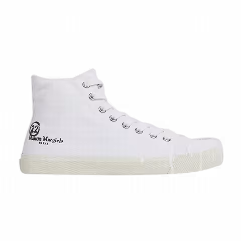 Maison Margiela Vandal Tabi Canvas High 'White Spill'