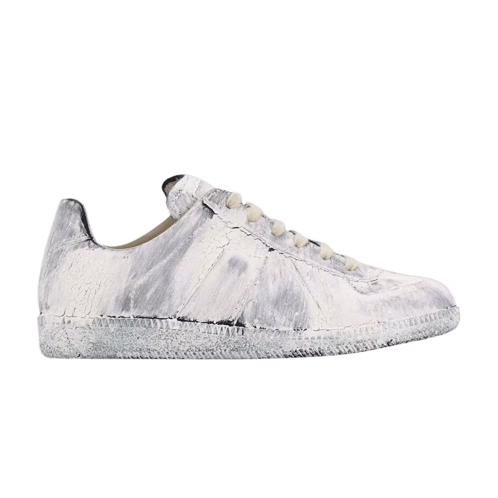 Maison Margiela Women's Replica Low White Paint