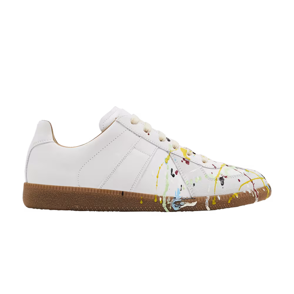 Maison Margiela Replica Low Paint Splatter - Grey