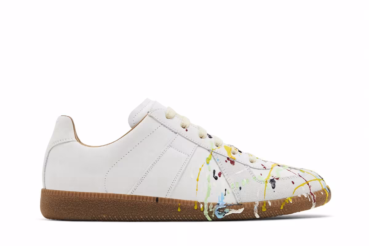 Maison Margiela Replica Low Paint Splatter - Grey, view 2