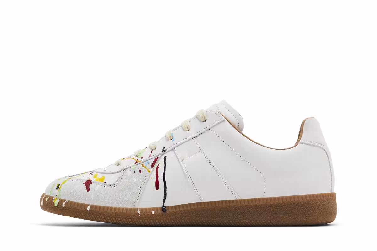 Maison Margiela Replica Low Paint Splatter - Grey, view 4