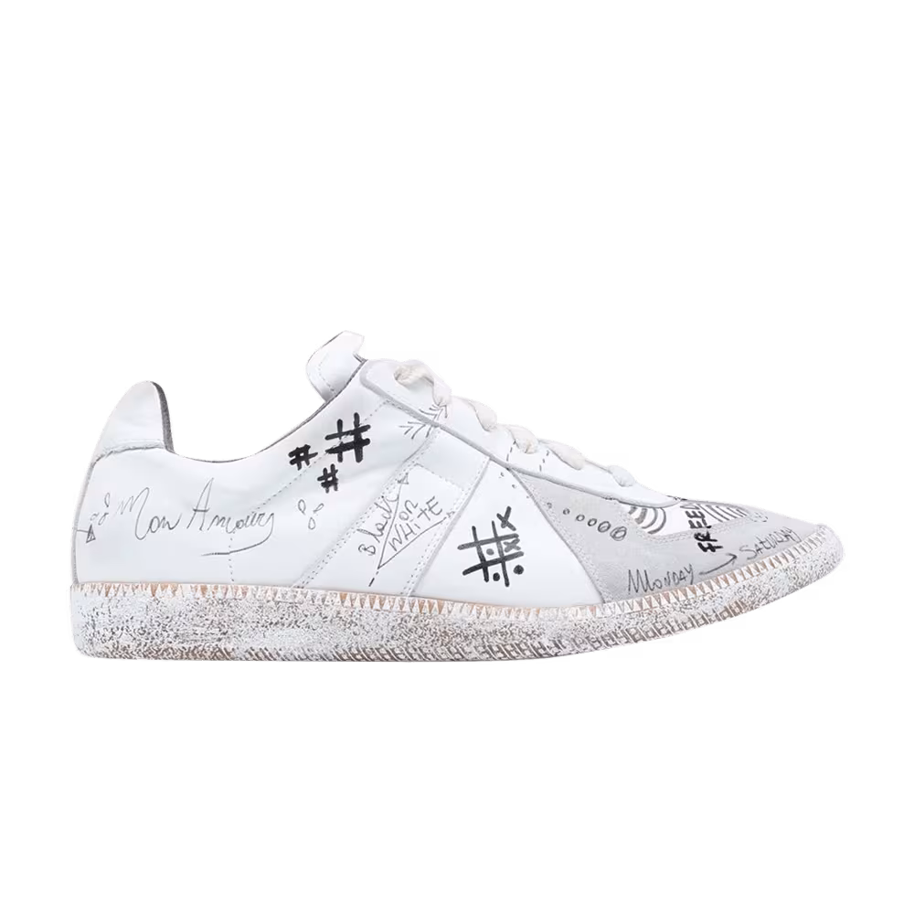 Maison Margiela Replica Graffiti - White