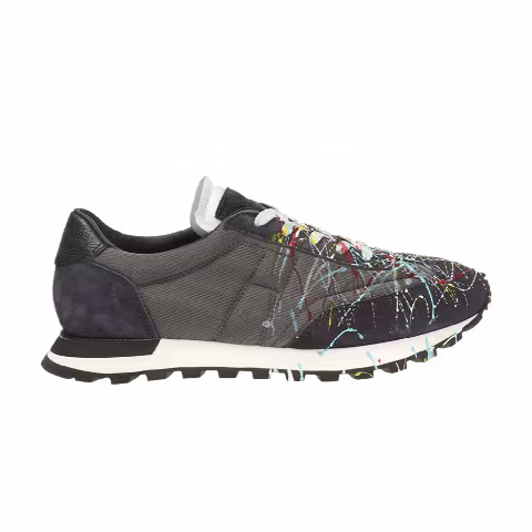 Maison Margiela Replica Runner Low 'Paint Splatter - Blue Black'