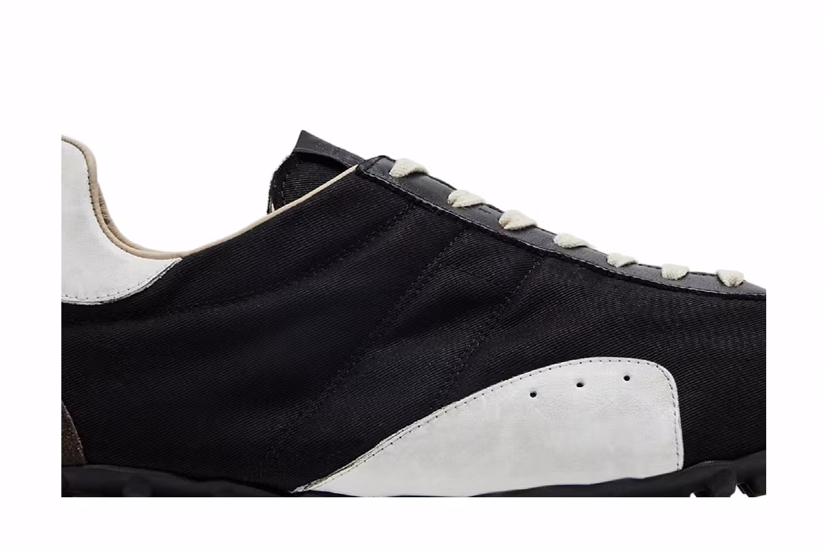 Maison Margiela Sprinters Low Black White Anthracite, view 3