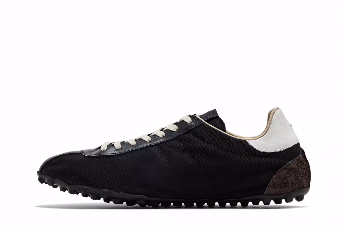 Maison Margiela Sprinters Low Black White Anthracite, view 4