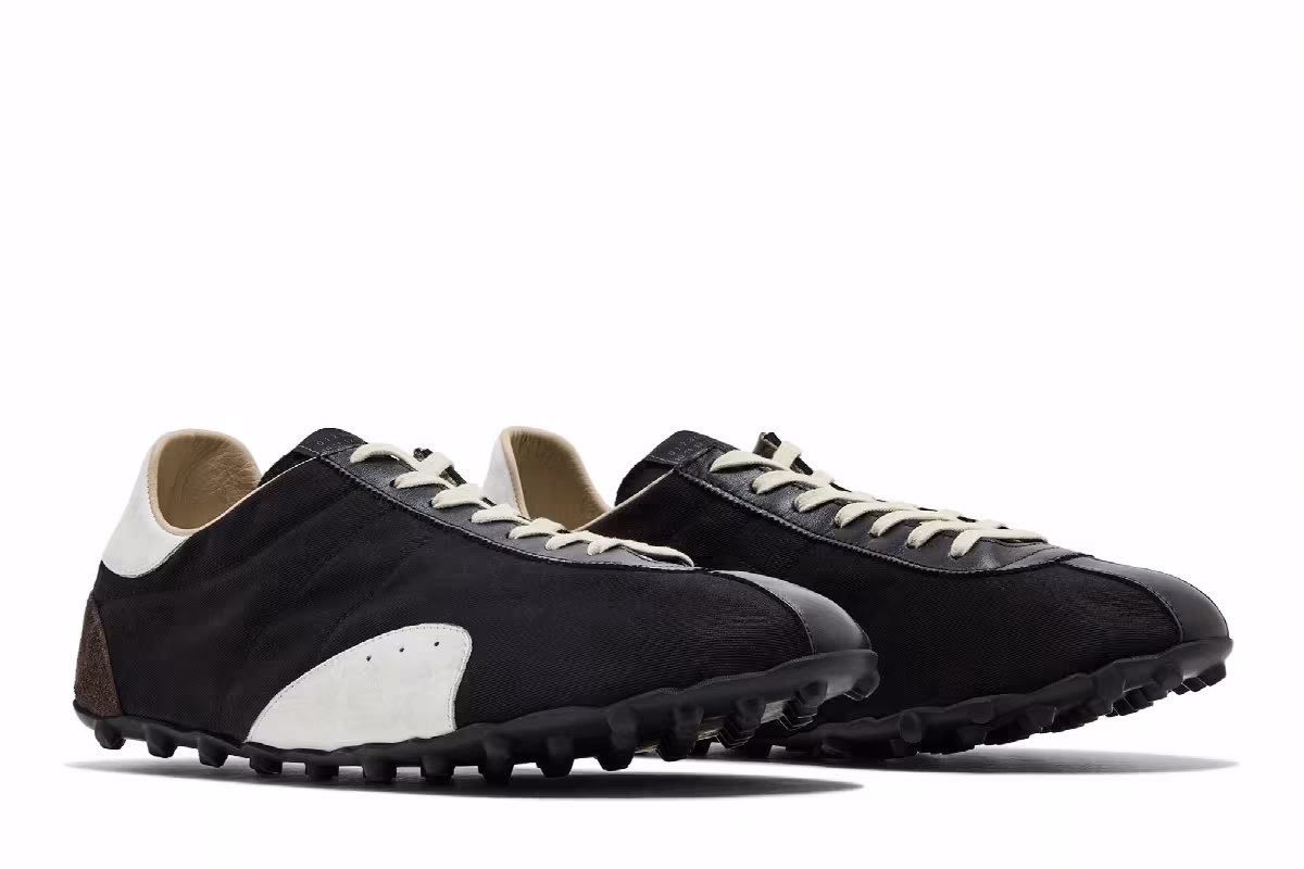 Maison Margiela Sprinters Low Black White Anthracite, view 9