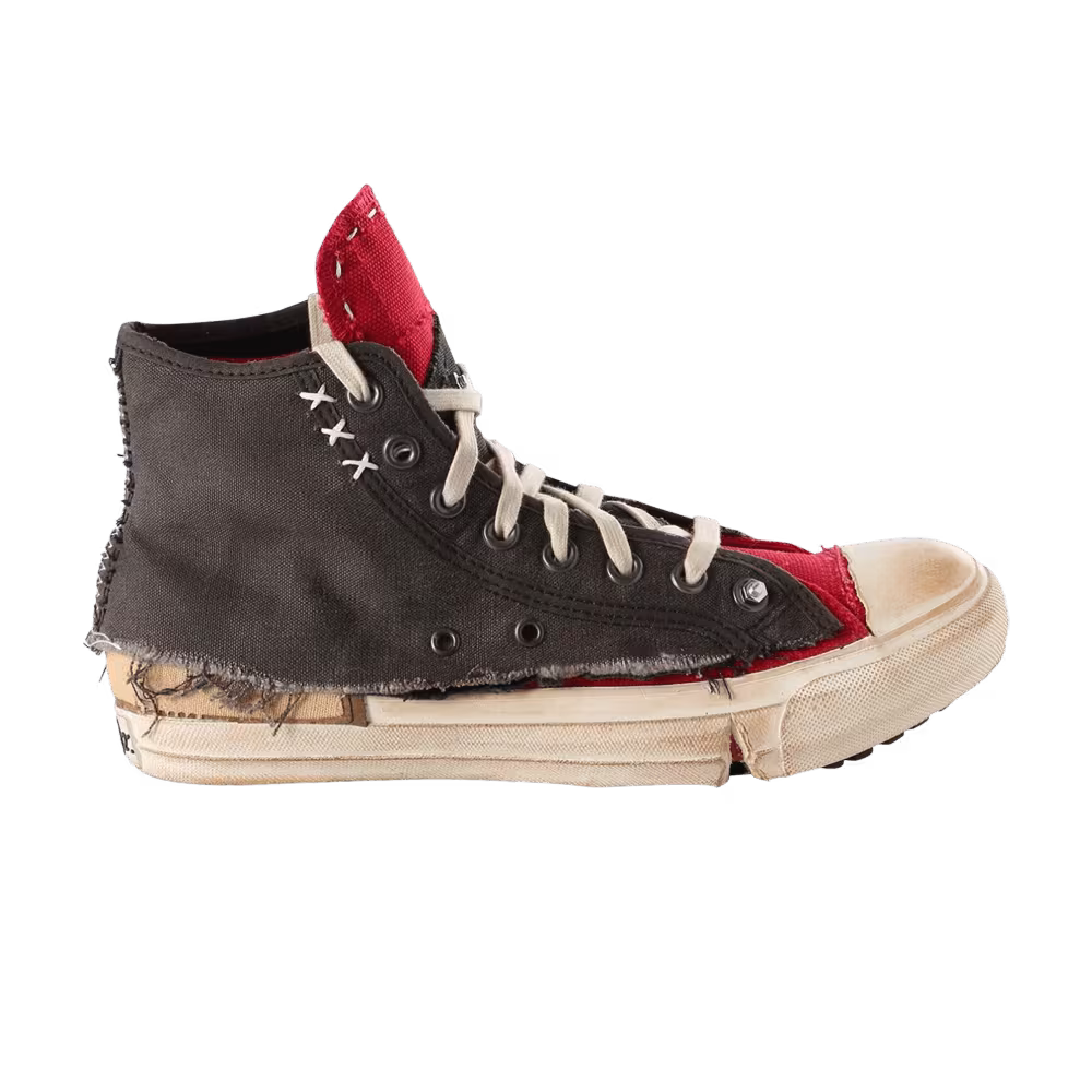 Maison Margiela Women's Love To Death Sneaker Red Brown