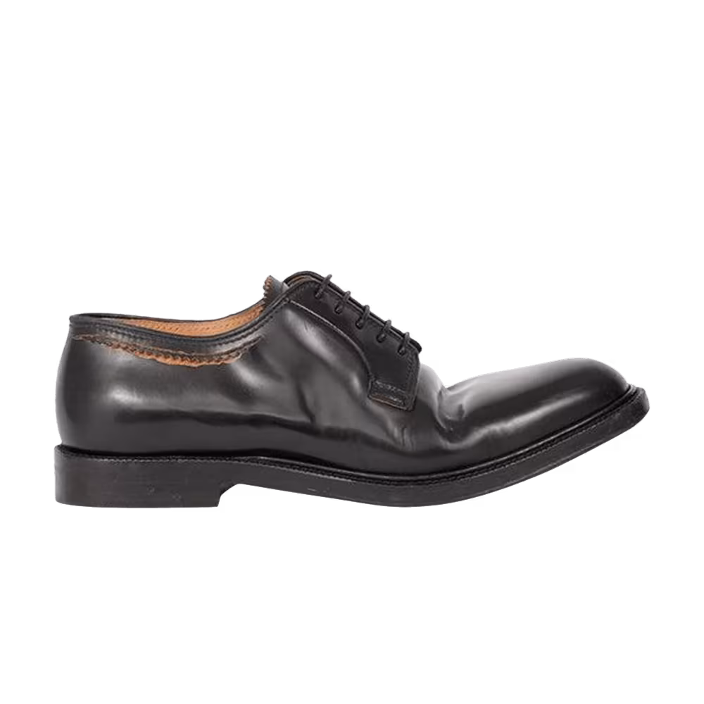 Maison Margiela Women's Love To Death Cut Lace Up Black