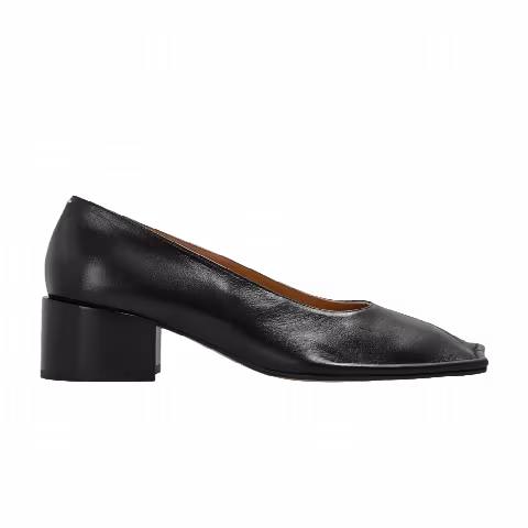 Maison Margiela Wmns Piped Pumps H45 Court Shoe 'Black'