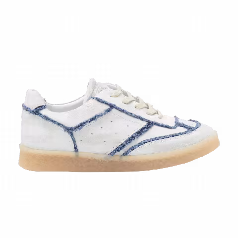 MM6 Maison Margiela Wmns Sneaker 'White Blue Denim'