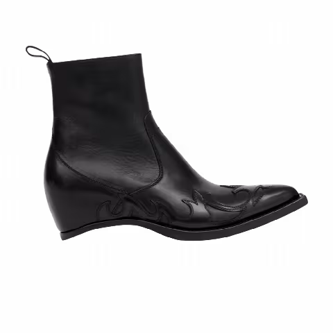 Maison Margiela Wmns Heel-Less Western Flame Boot 'Black'