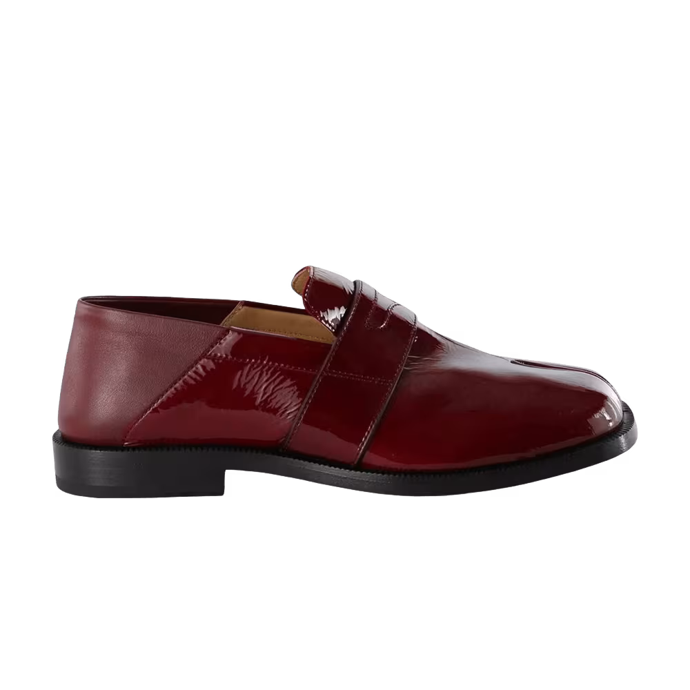 Maison Margiela Women's Level Cut-Out Mule Tawny Red