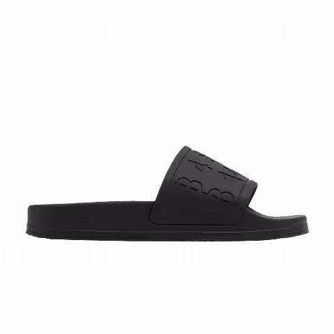 MM6 Maison Margiela Wmns Logo Slide 'Black'