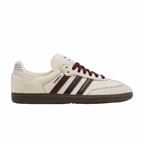 adidas Wmns Samba OG 'Wonder White Maroon'