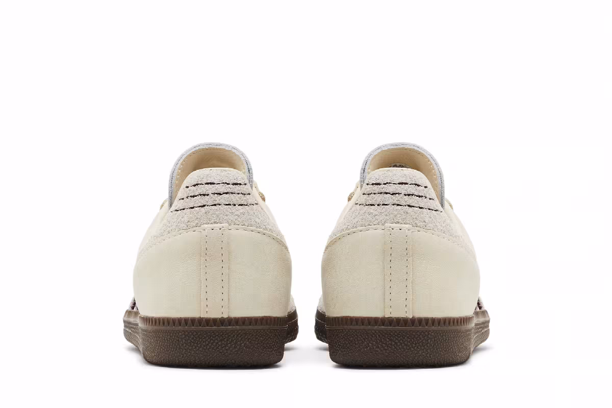 adidas Women's Samba OG Wonder White Maroon, view 7