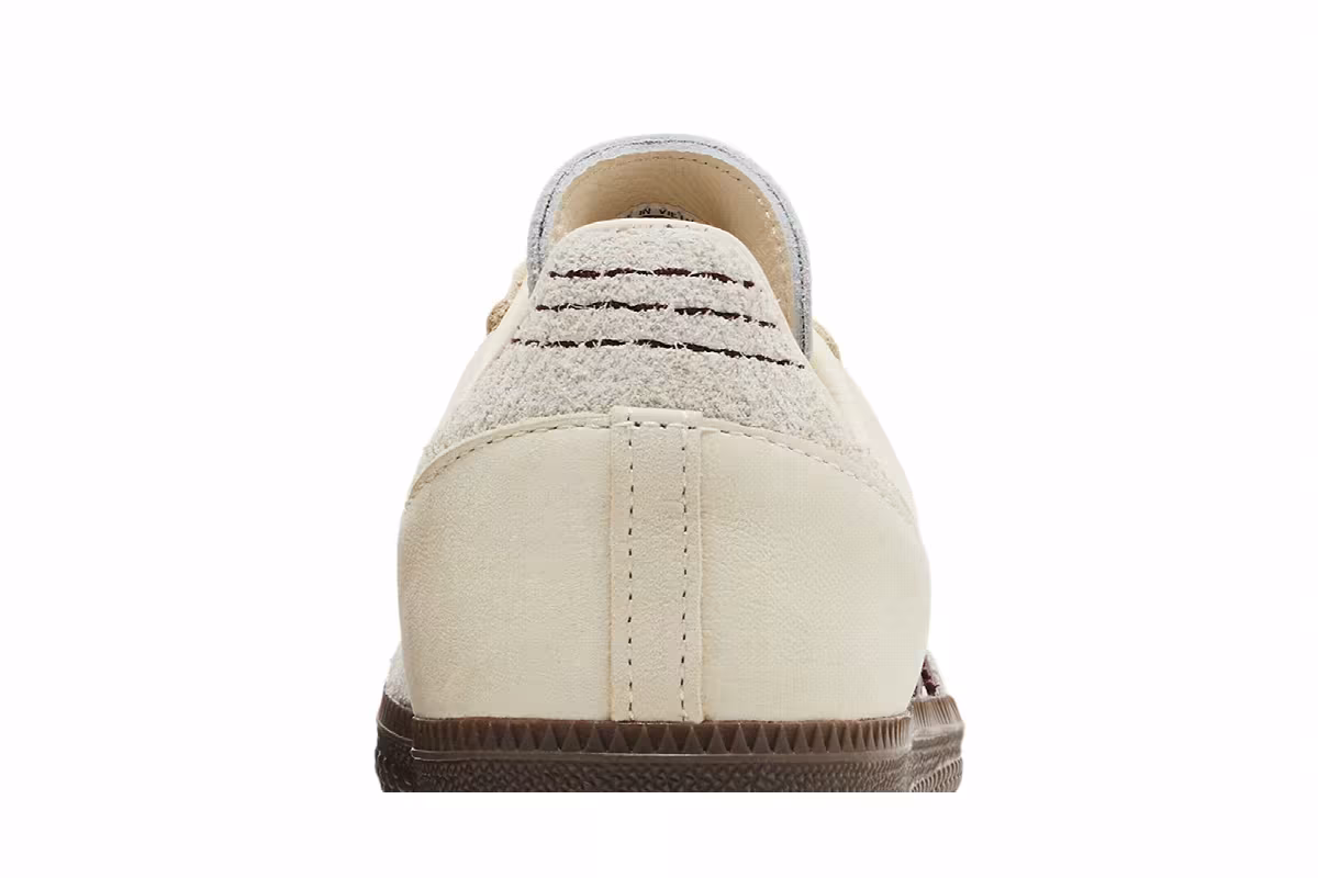 adidas Women's Samba OG Wonder White Maroon, view 8