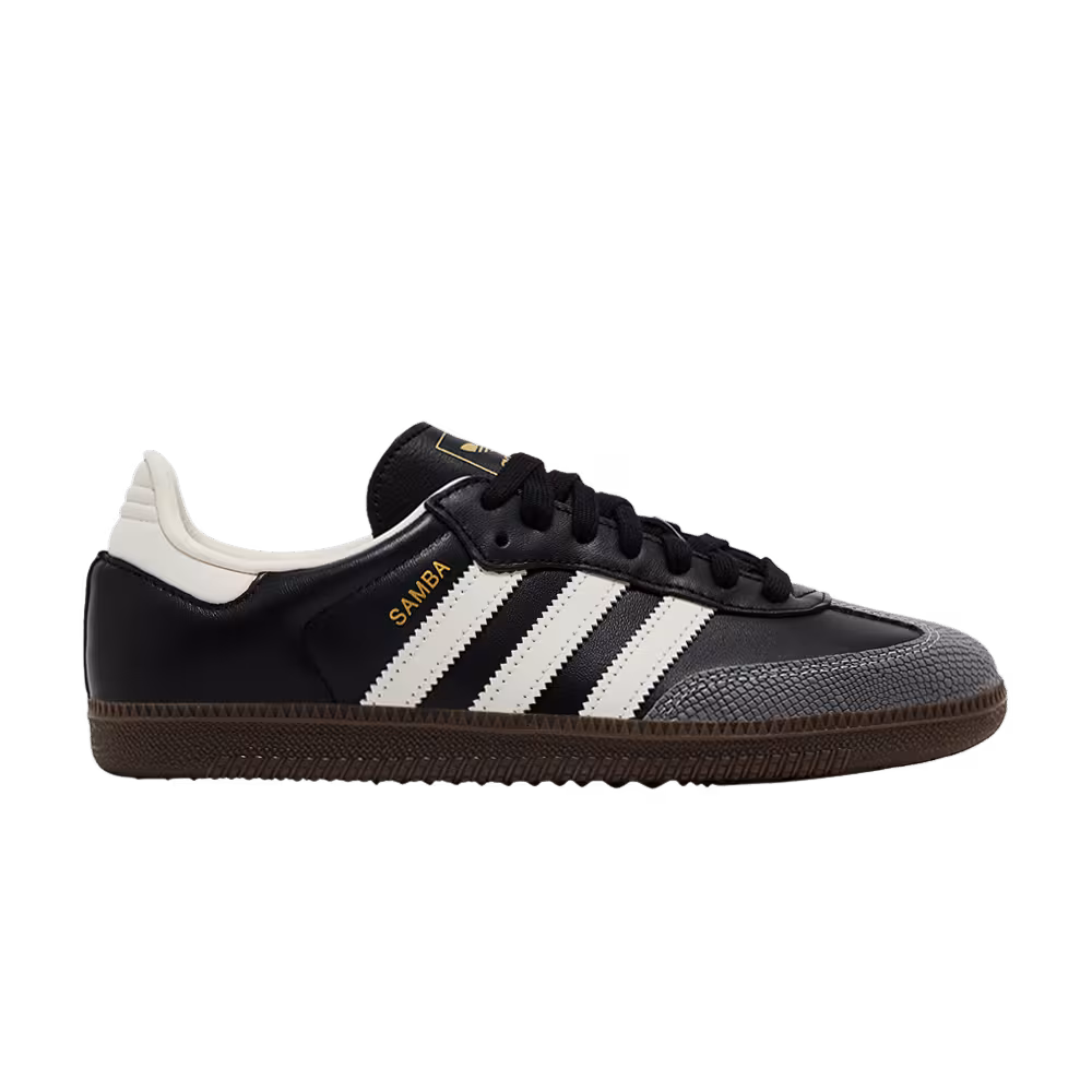 adidas Women's Samba OG Black Off White Snakeskin
