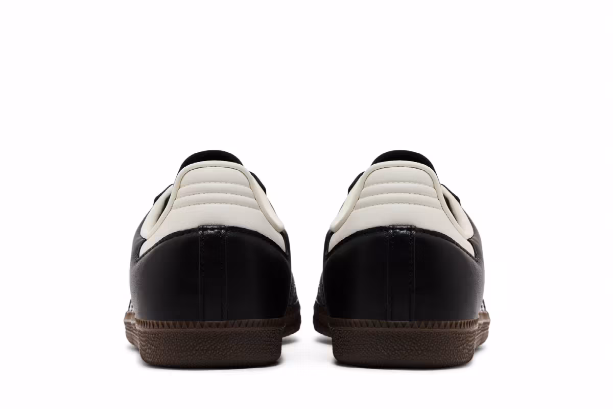 adidas Women's Samba OG Black Off White Snakeskin, view 7