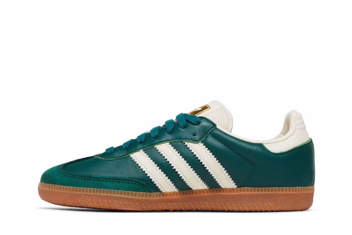 adidas Women's Samba OG Collegiate Green Gum, view 4