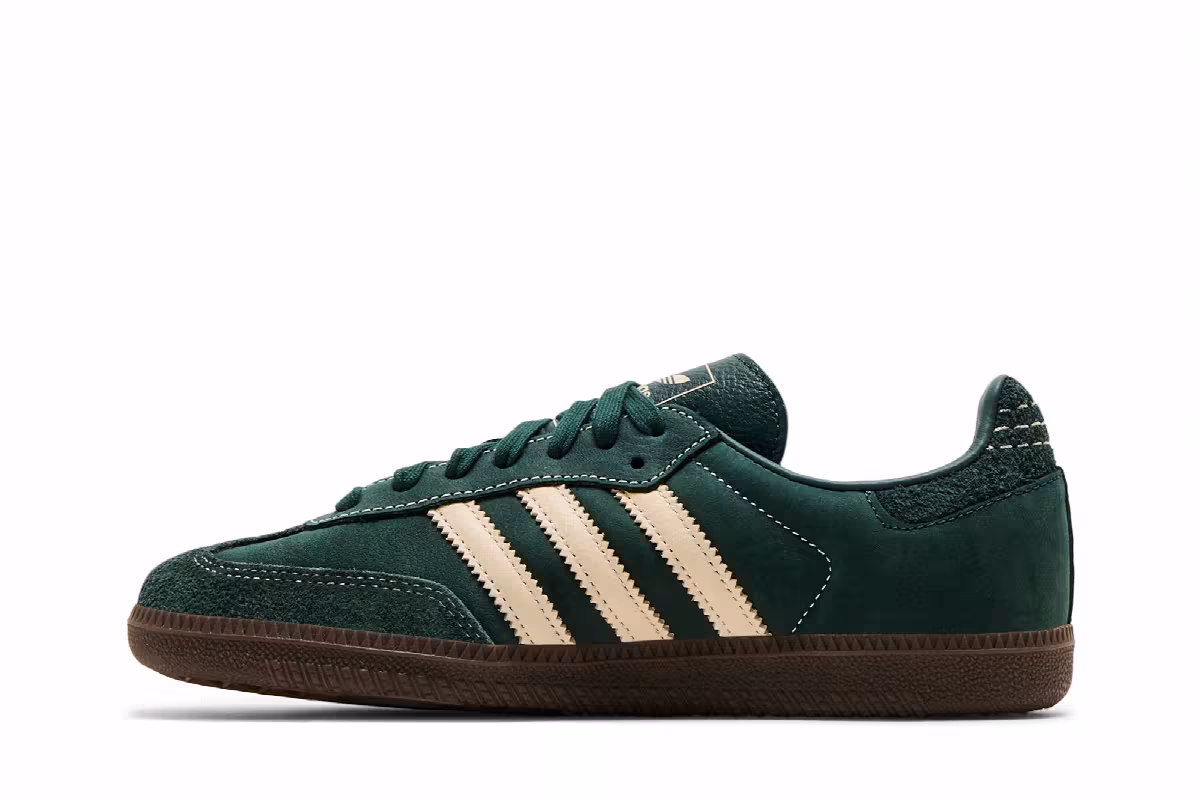 adidas Women's Samba OG Mineral Green, view 4