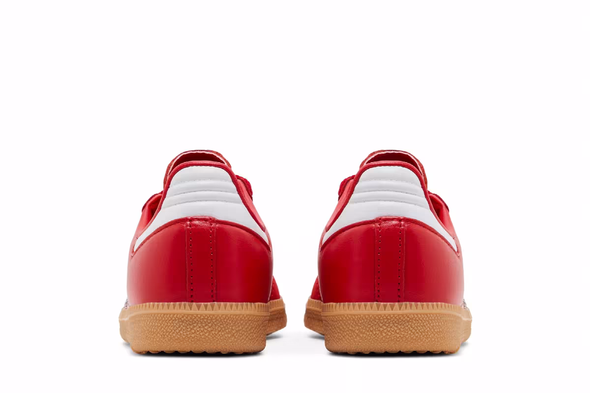 adidas Women's Samba OG Scarlet White, view 7