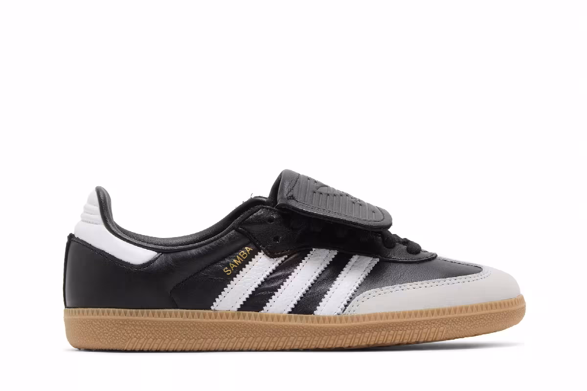 adidas Women's Samba LT Black White Gum, view 2