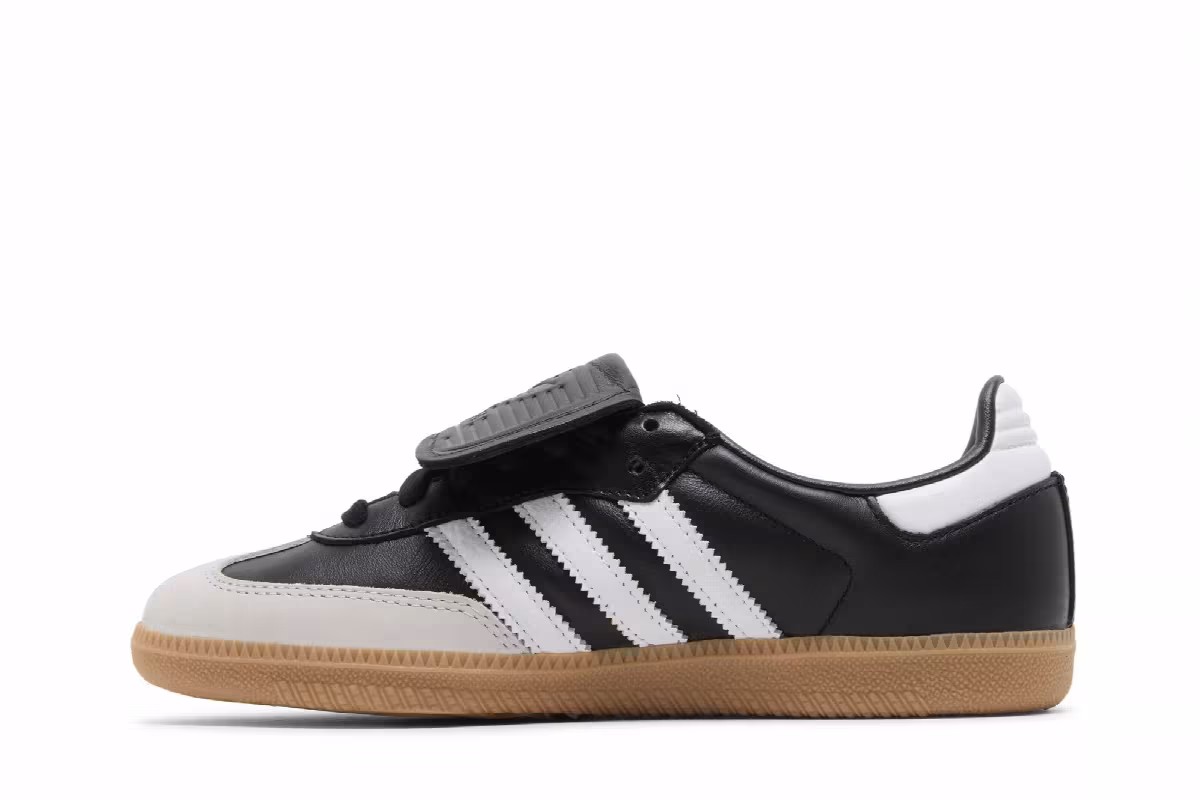 adidas Women's Samba LT Black White Gum, view 4
