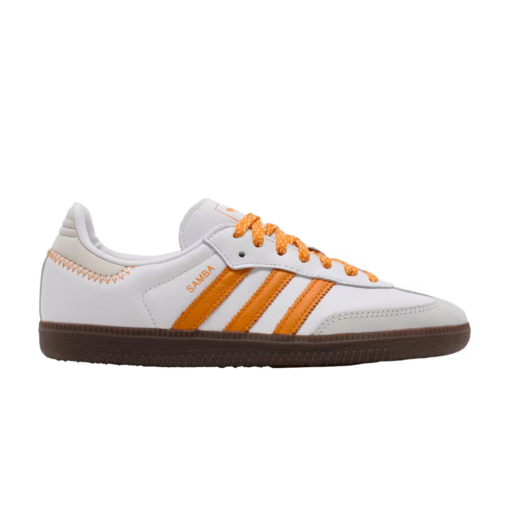 adidas Women's Samba OG White Equipment Orange