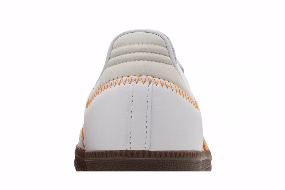 adidas Women's Samba OG White Equipment Orange, view 8