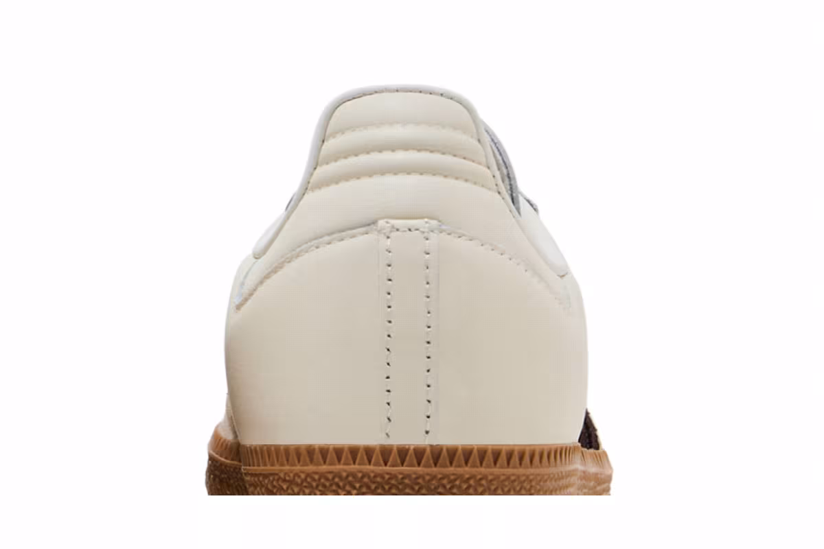 adidas Women's Samba OG Off White Dark Brown, view 8