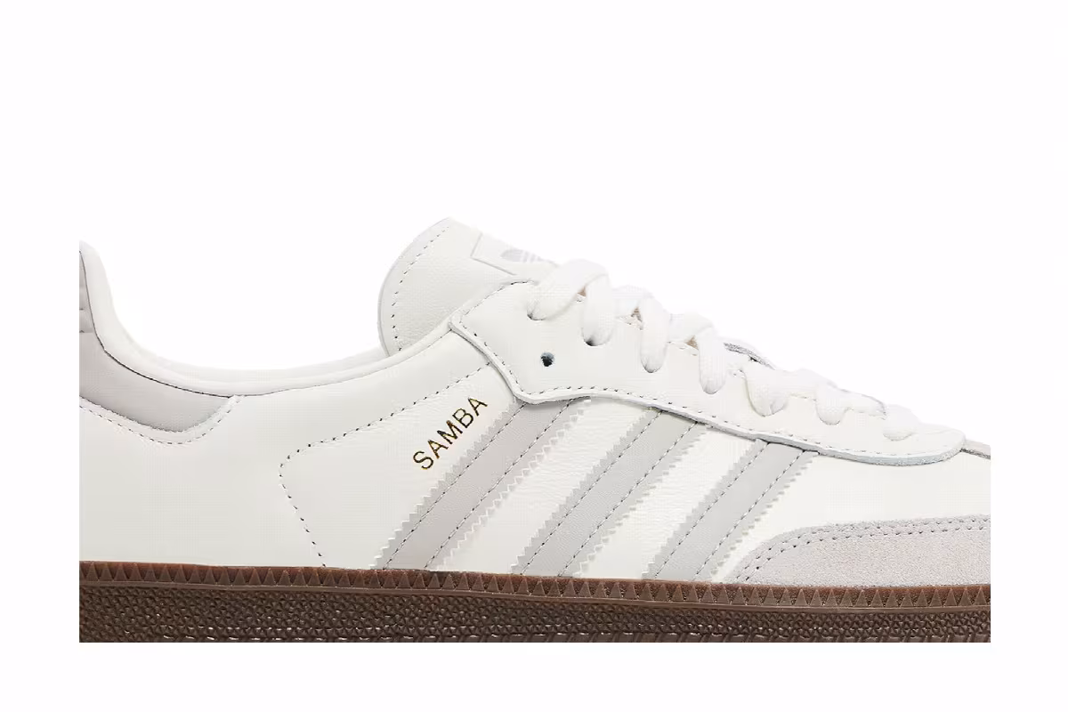 adidas Women's Samba OG White Granite, view 3
