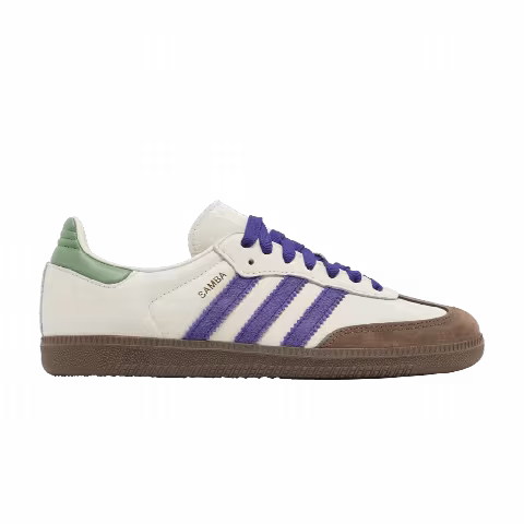 adidas Wmns Samba OG 'Off White Purple Green'