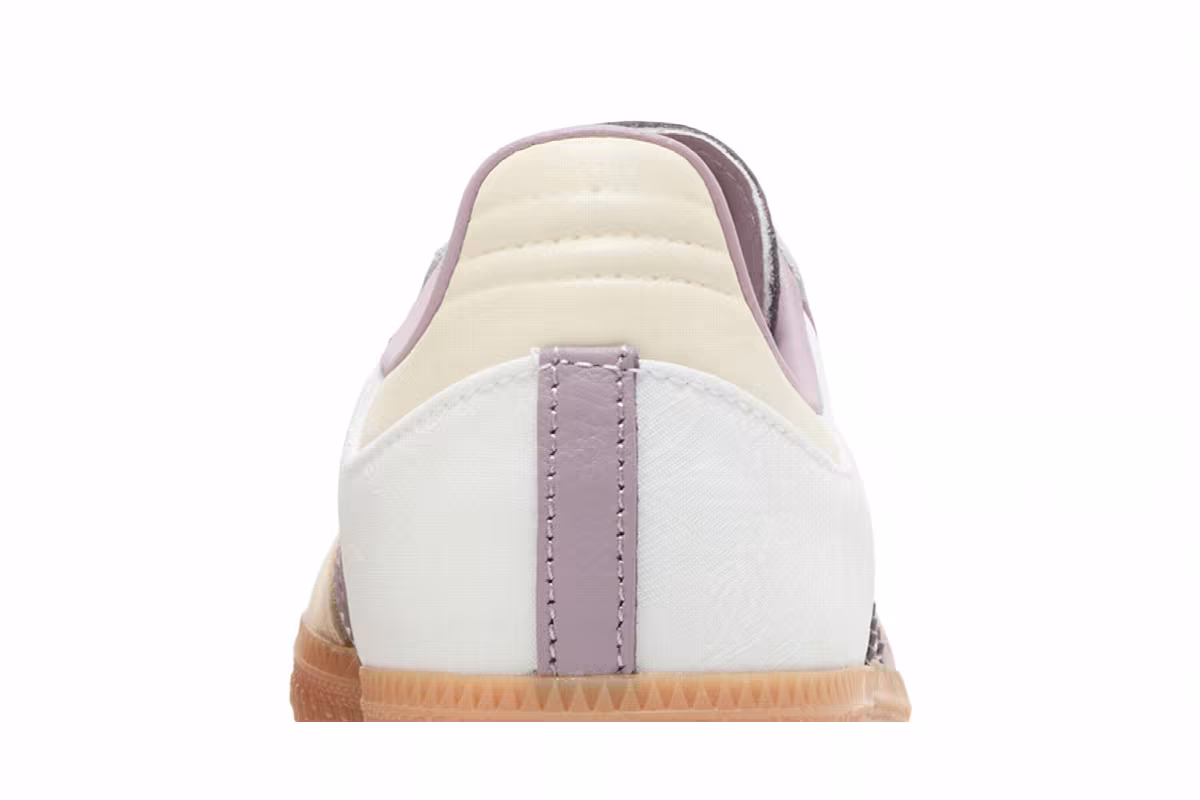 adidas Women's Samba OG Cream White Preloved Fig, view 8