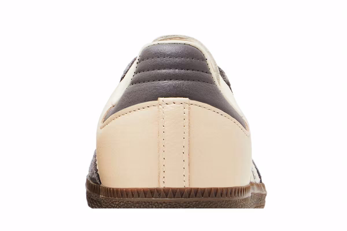 adidas Women's Samba OG Crystal Sand Charcoal, view 8